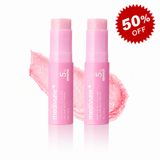 🔥LAST DAY - BUY 1 GET 1 FREE💜Pink Collagen Volume Multi Balm