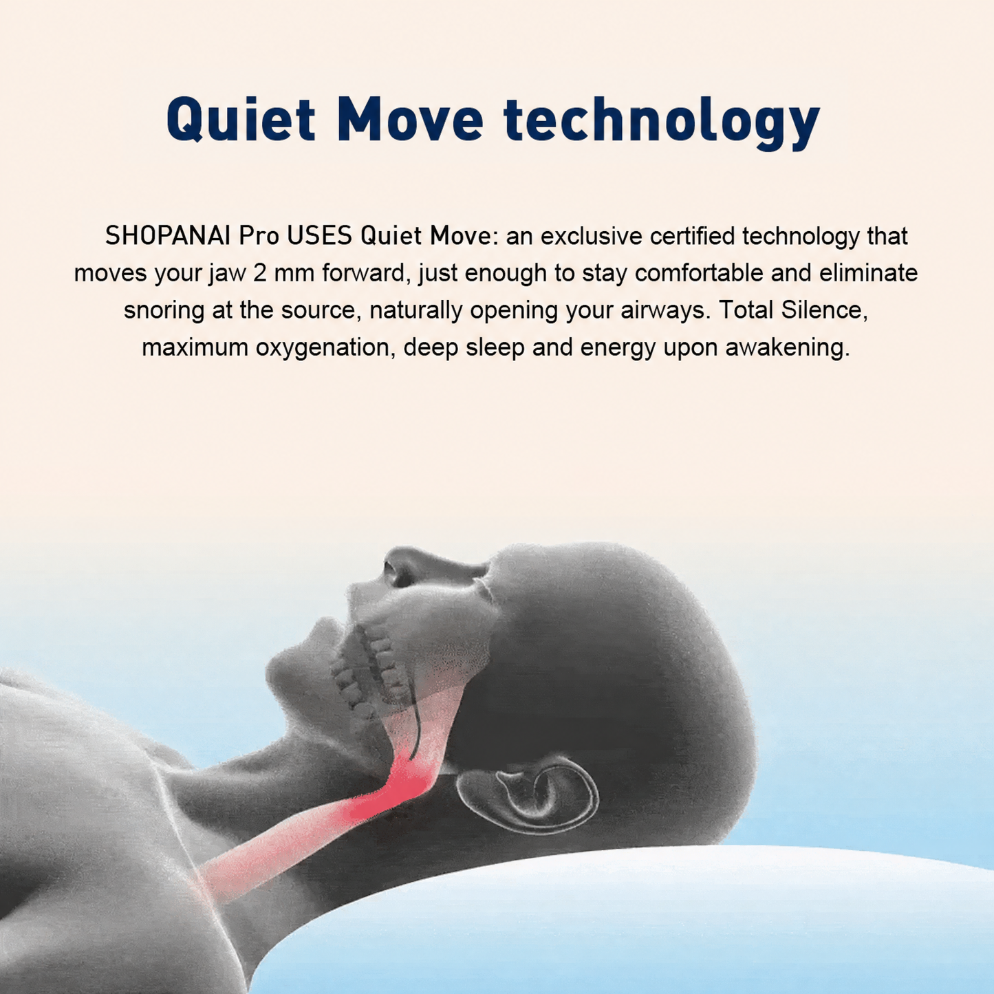 SHOPANAI™  Professional intelligent anti-snoring device