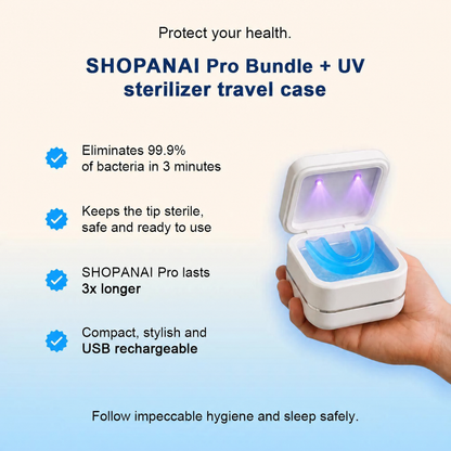 SHOPANAI™  Professional intelligent anti-snoring device